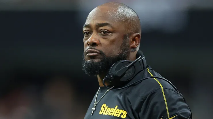 Head coach Mike Tomlin of the Pittsburgh Steelers
