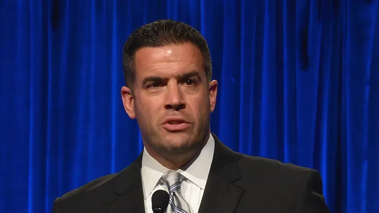 Archive: Tim Pernetti speaks onstage at the Christopher & Dana Reeve Foundation's A Magical Evening Gala at Cipriani, Wall Street on November 21, 2013 in New York City. 
