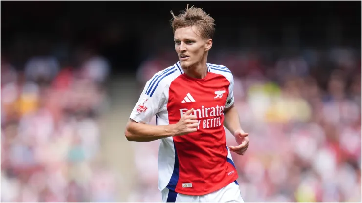 Arsenal captain Martin Odegaard
