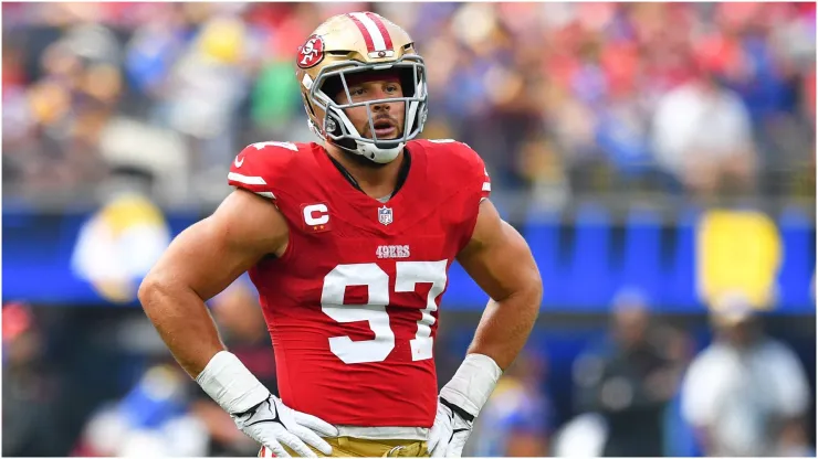 San Francisco 49ers defensive end Nick Bosa
