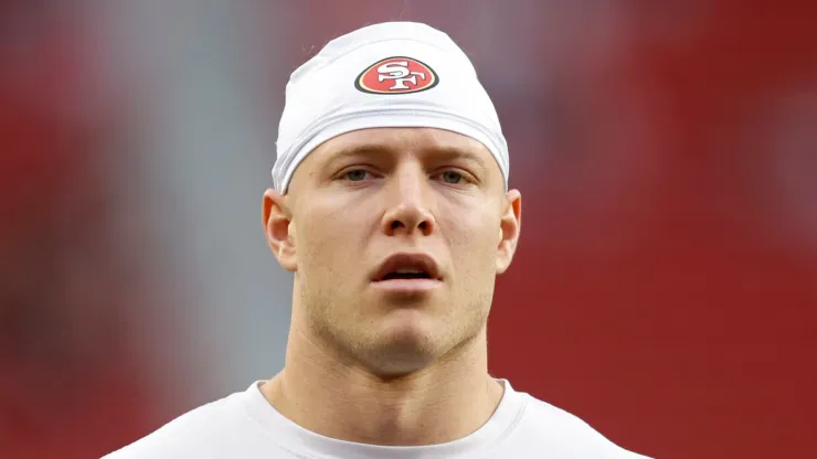 Christian McCaffrey running back of the San Francisco 49ers
