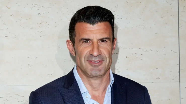 Luis Figo attends Technogym Wellness Store opening
