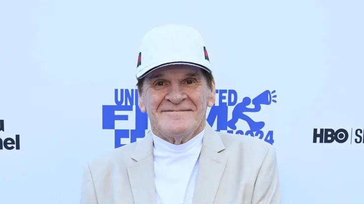 Pete Rose attends "Charlie Hustle & The Matter Of Pete Rose" World Premiere At The UNINTERRUPTED Film Festival on July 10, 2024 in Los Angeles, California.
