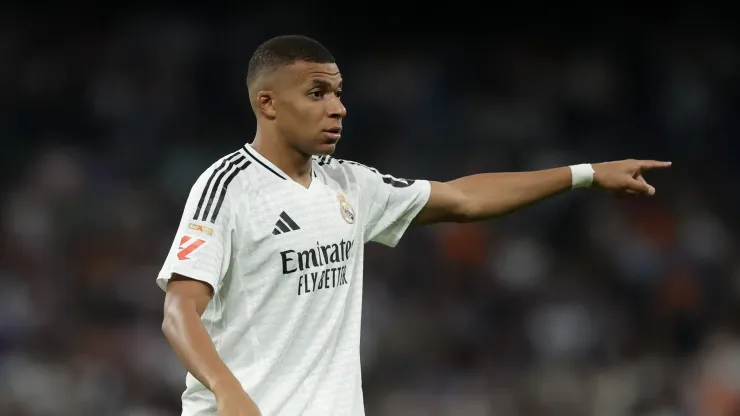 Kylian Mbappe of Real Madrid 
