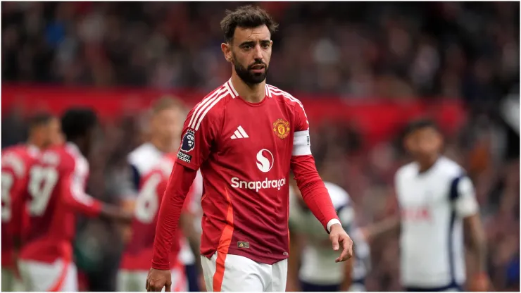 Bruno Fernandes of Manchester United
