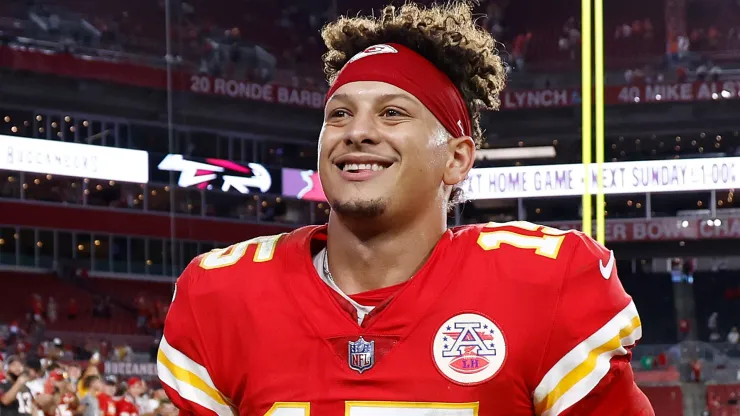 Patrick Mahomes of the Kansas City Chiefs
