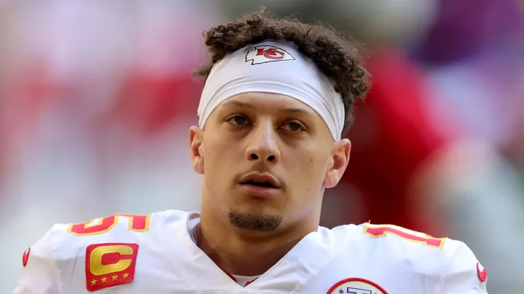 Patrick Mahomes quarterback of the Kansas City Chiefs
