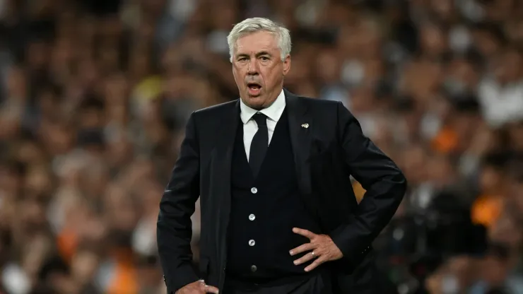 Carlo Ancelotti, head coach of Real Madrid
