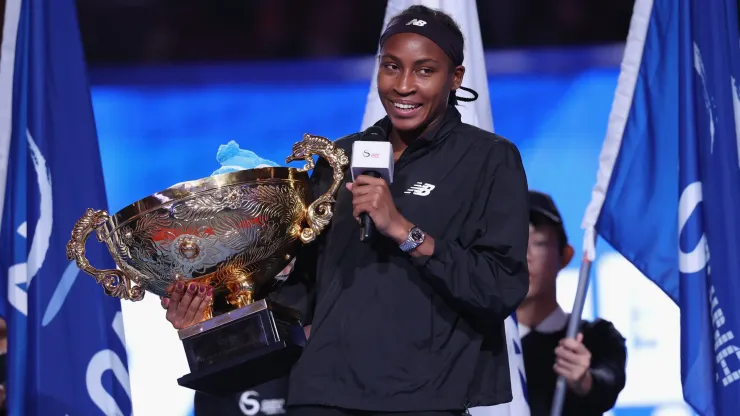 Coco Gauff won the title in Beijing 2024
