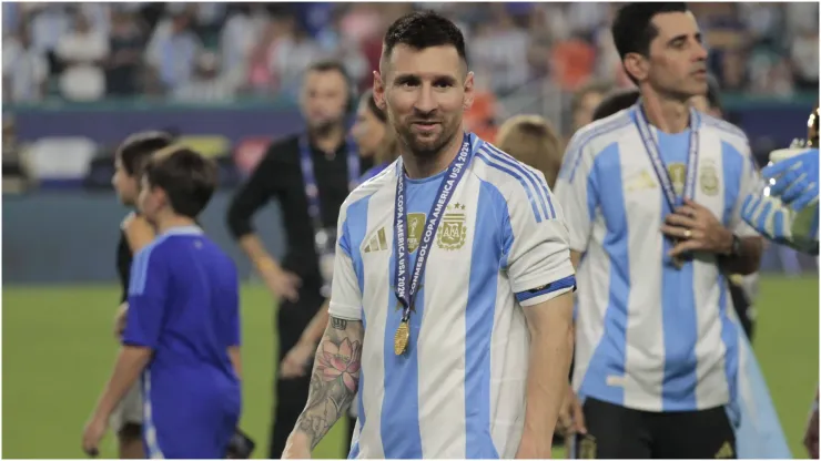 Lionel Messi of Argentina
