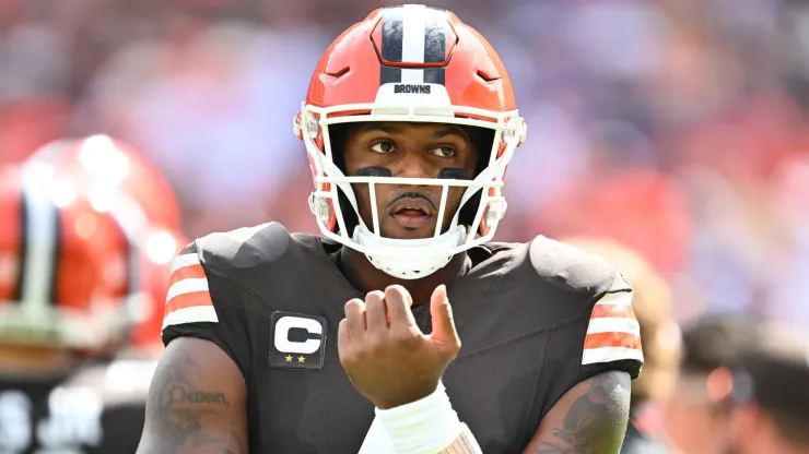 Cleveland Browns quarterback Deshaun Watson
