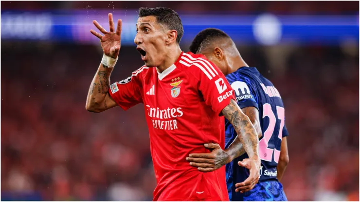 Angel Di Maria of SL Benfica
