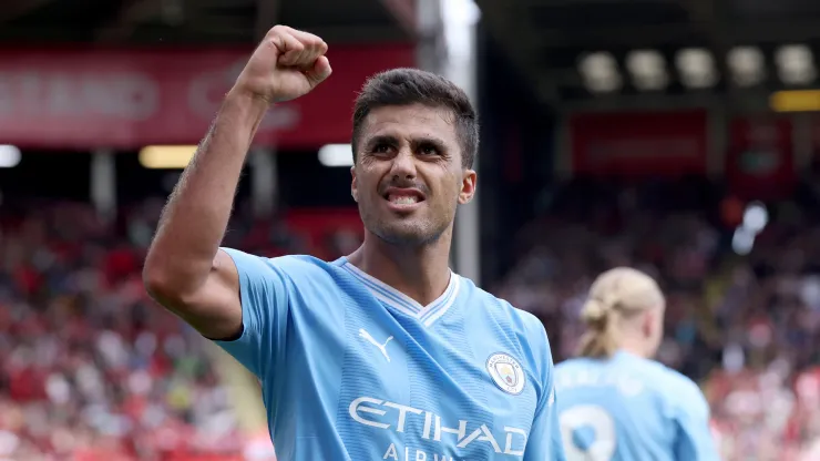 Rodri, of Manchester City, was the Ballon d'Or winner
