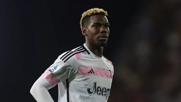 Paul Pogba  of Juventus in action during the Serie A TIM match between Empoli FC and Juventus
