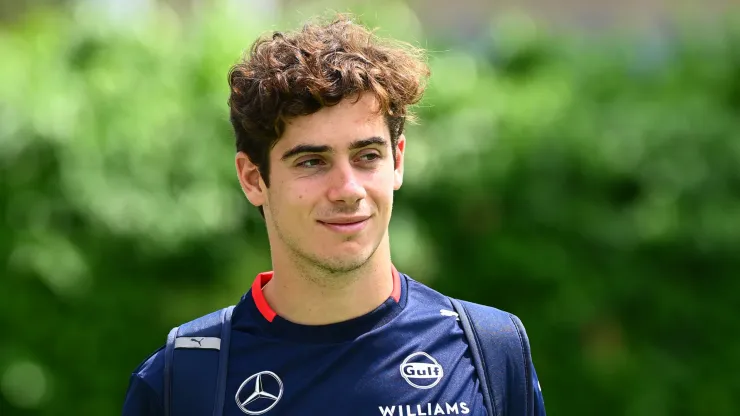 Franco Colapinto of Argentina and Williams walks in the Paddock prior to practice ahead of the F1 Grand Prix of Singapore
