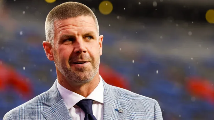 Head coach Billy Napier of the Florida Gators arrives before the start of a game against the Florida State Seminoles at Ben Hill Griffin Stadium on November 25, 2023 in Gainesville, Florida.
