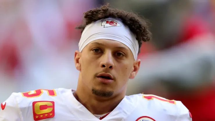 Patrick Mahomes quarterback of the Kansas City Chiefs
