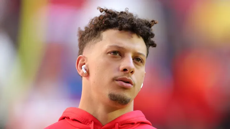 Patrick Mahomes quarterback of the Kansas City Chiefs
