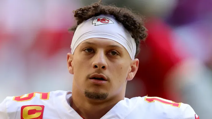 Patrick Mahomes quarterback of the Kansas City Chiefs
