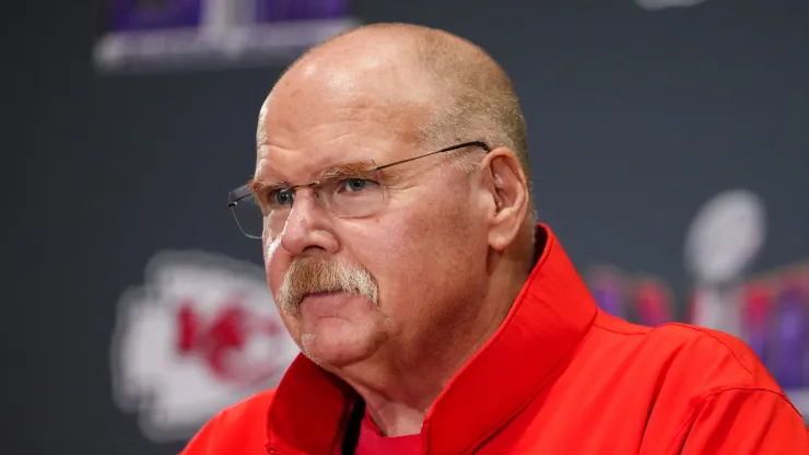 Andy Reid head coach of the Kansas City Chiefs
