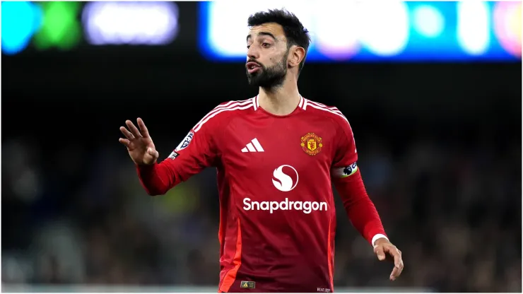 Manchester United's Bruno Fernandes
