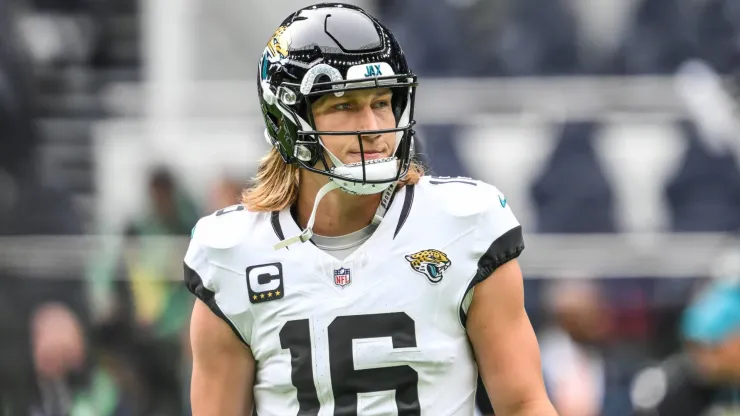 Trevor Lawrence with the Jacksonville Jaguars in 2024
