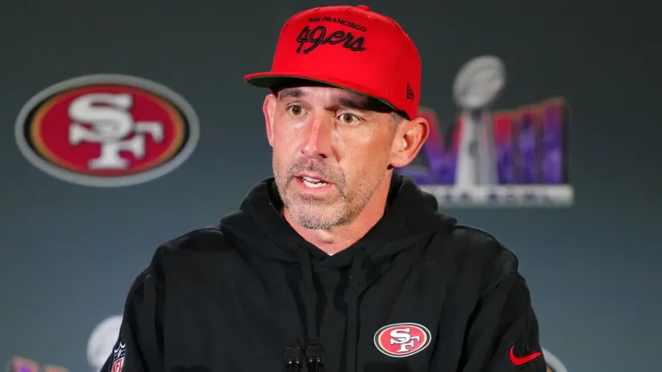 Head coach Kyle Shanahan of the San Francisco 49ers
