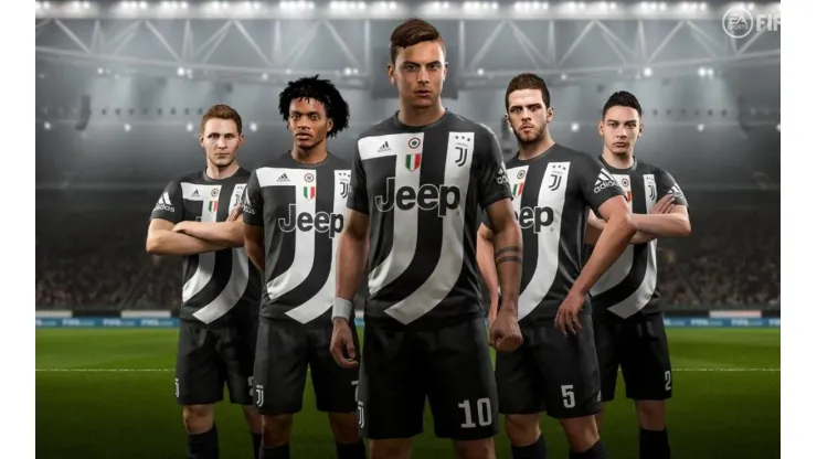 Juventus en el FIFA 18. ¡Espectacular!
