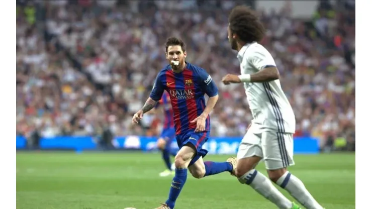 Una y mil veces: el GIF de Messi bailando a Marcelo