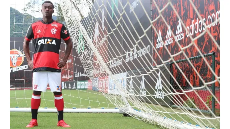 NUEVO RUMBO. El colombiano quiere retomar su buen nivel en el fútbol sudamericano (FOTO: Flamengo)
