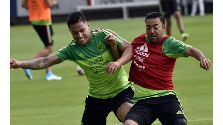 Fabián y Salcedo son muy amigos desde antes de jugar en Frankfurt
