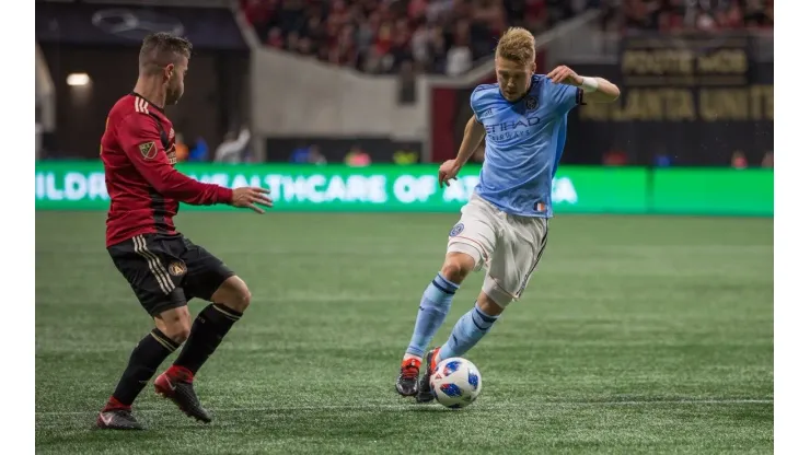 NYCFC rescata el empate en Atlanta y mantiene liderato en el este de la MLS