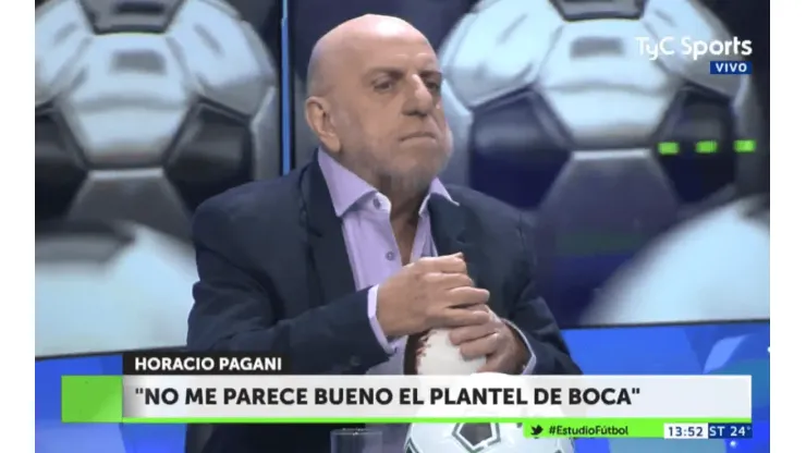 ¡TRANQUILO, HORACIO! Pagani quiere recurrir a las fuerzas de seguridad para que Gago vuelva apresuradamente otra vez.
