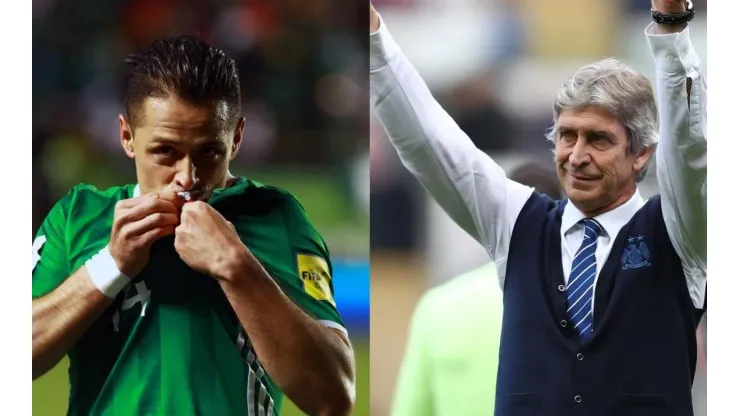 Chicharito no será el primer mundialista mexicano bajo el mando de Pellegrini
