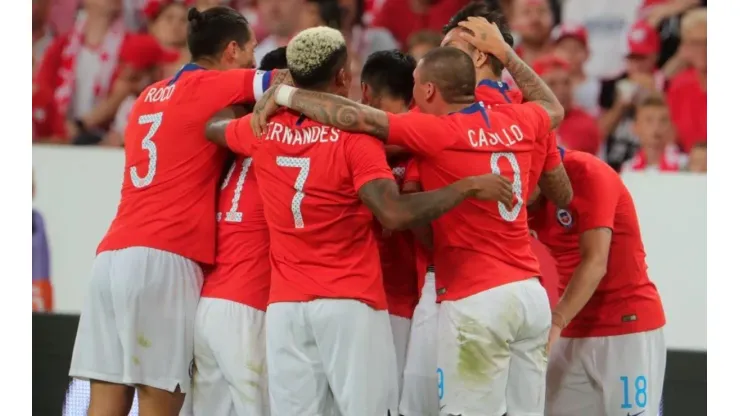 TERMINÓ POR FESTEJAR CHILE. La Roja le ahogó las celebraciones a Polonia.
