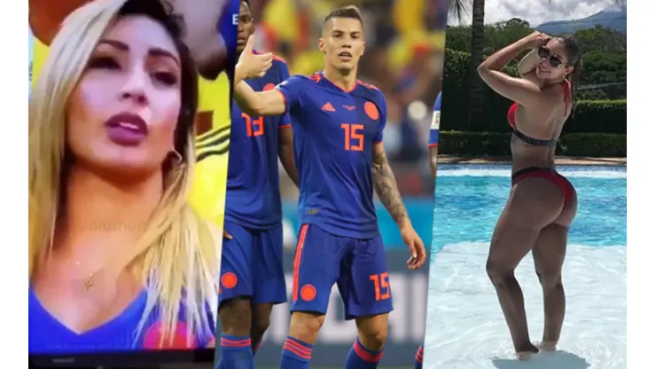 Cindy Álvarez García acompaña a su pareja, Matheus Uribe, en Rusia 2018.
