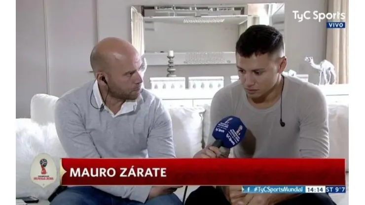 Mauro Zárate, jugador de Vélez y futuro de Boca.
