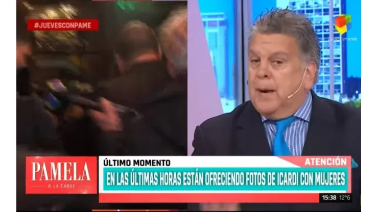 Ventura: "Aparecieron fotos de Icardi con chicas en un yate"