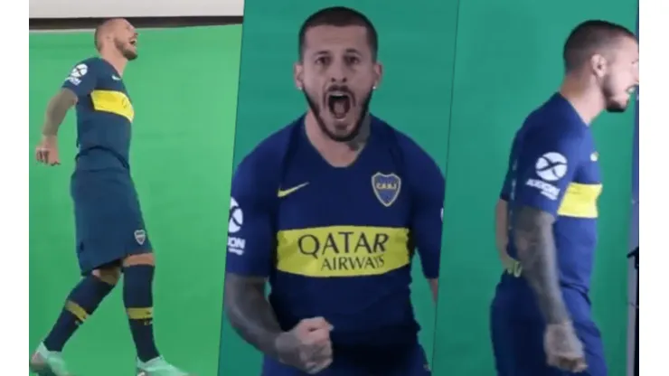 Foto de Dario Benedetto, jugador de Boca.
