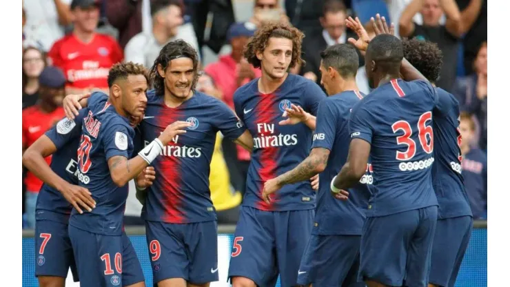 Paris Saint-Germain celebra una nueva conquista.
