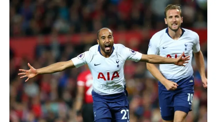 Lucas Moura, la gran figura del partido.
