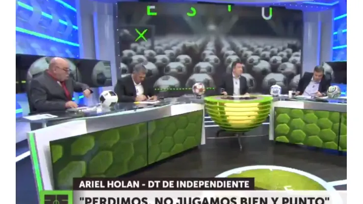 Foto captura del programa en vivo.
