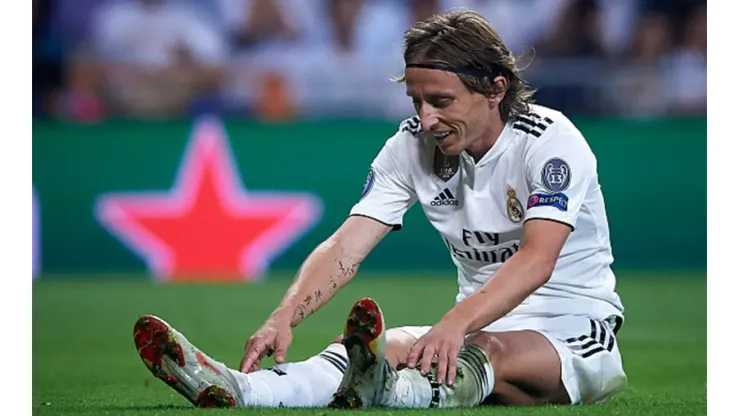 Luka Modric en Real Madrid.
