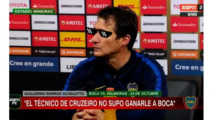 El DT de Cruzeiro se la pudrió a Boca y Guillermo lo trolleó en Modo Dios