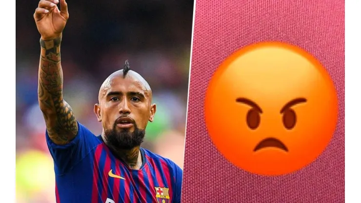 Vidal y una explicación algo retorcida sobre su enojo.
