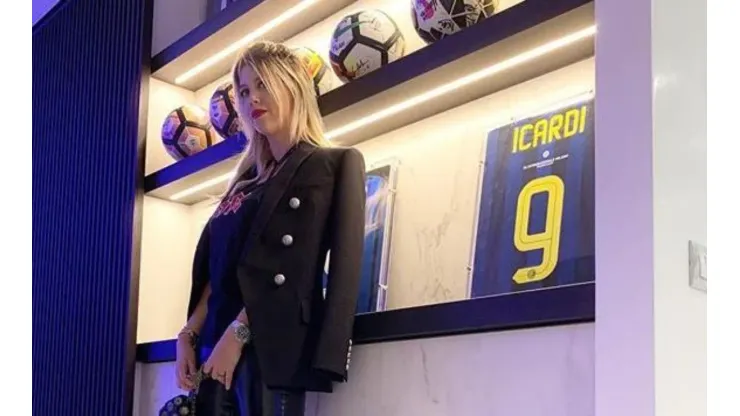 Foto de Wanda Nara, la diosa del Inter.
