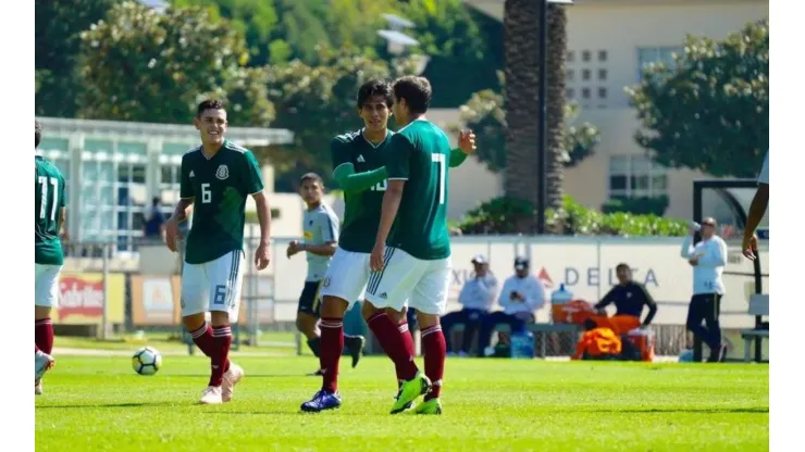 La Sub 20 de México aplastó a Pumas Premier