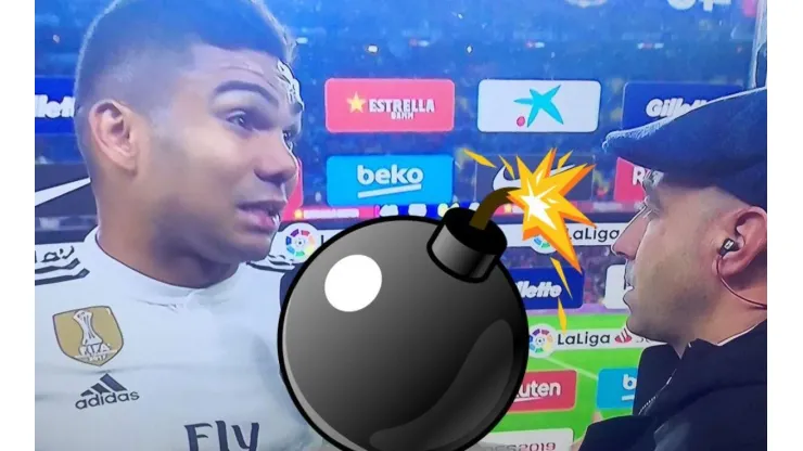 Apenas terminó El Clásico, Casemiro destrozó a todo Real Madrid