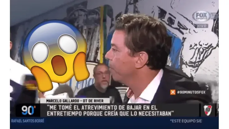 Vístase, Gallardo: la épica respuesta de Gallardo a un periodista brasileño