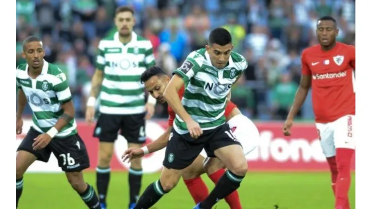 Rodrigo Battaglia en Sporting de Lisboa.
